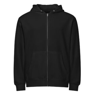 Smile! Unisex Zip Hoodie - Dark Colors