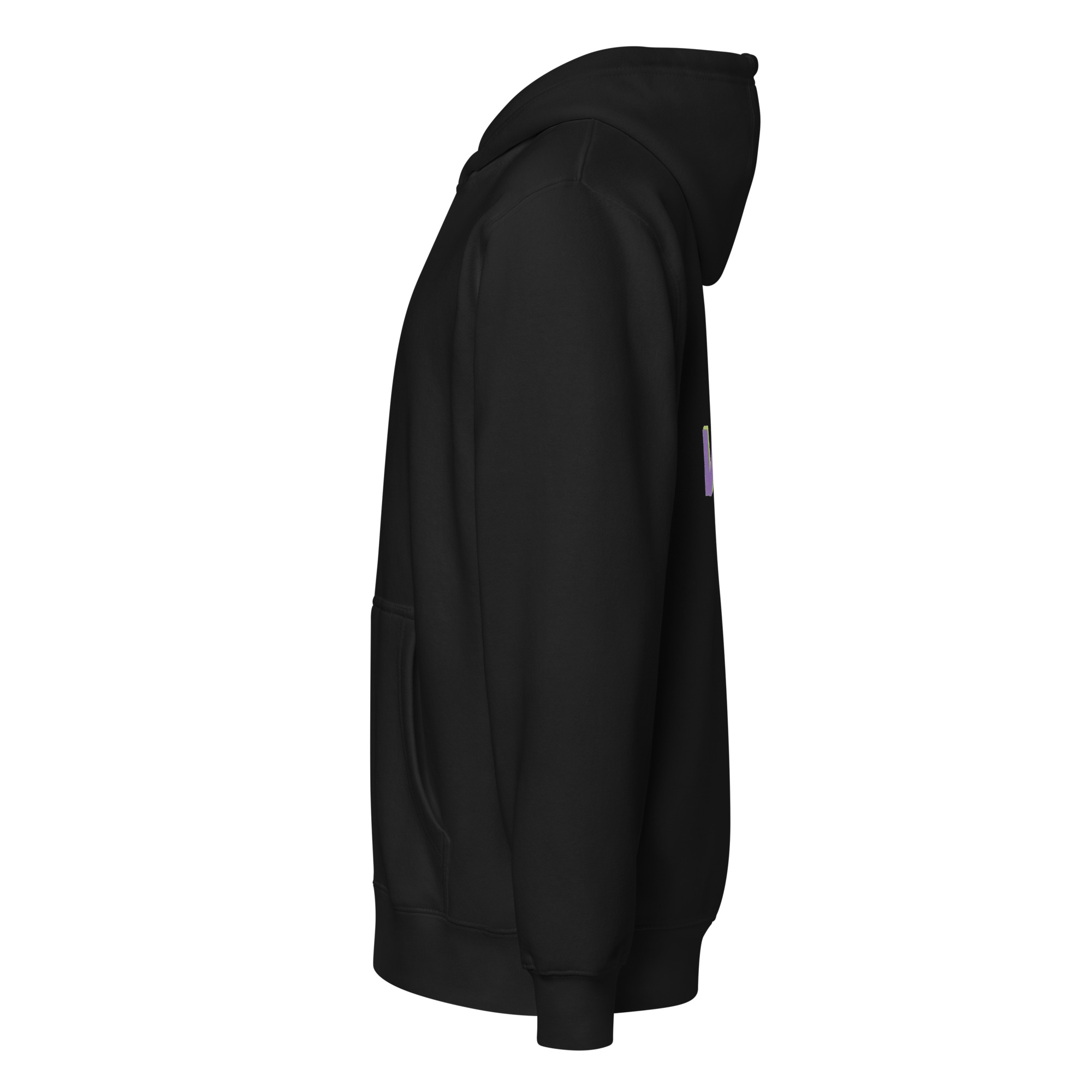 Logo Unisex Zip Hoodie - Dark Colors - Image 7
