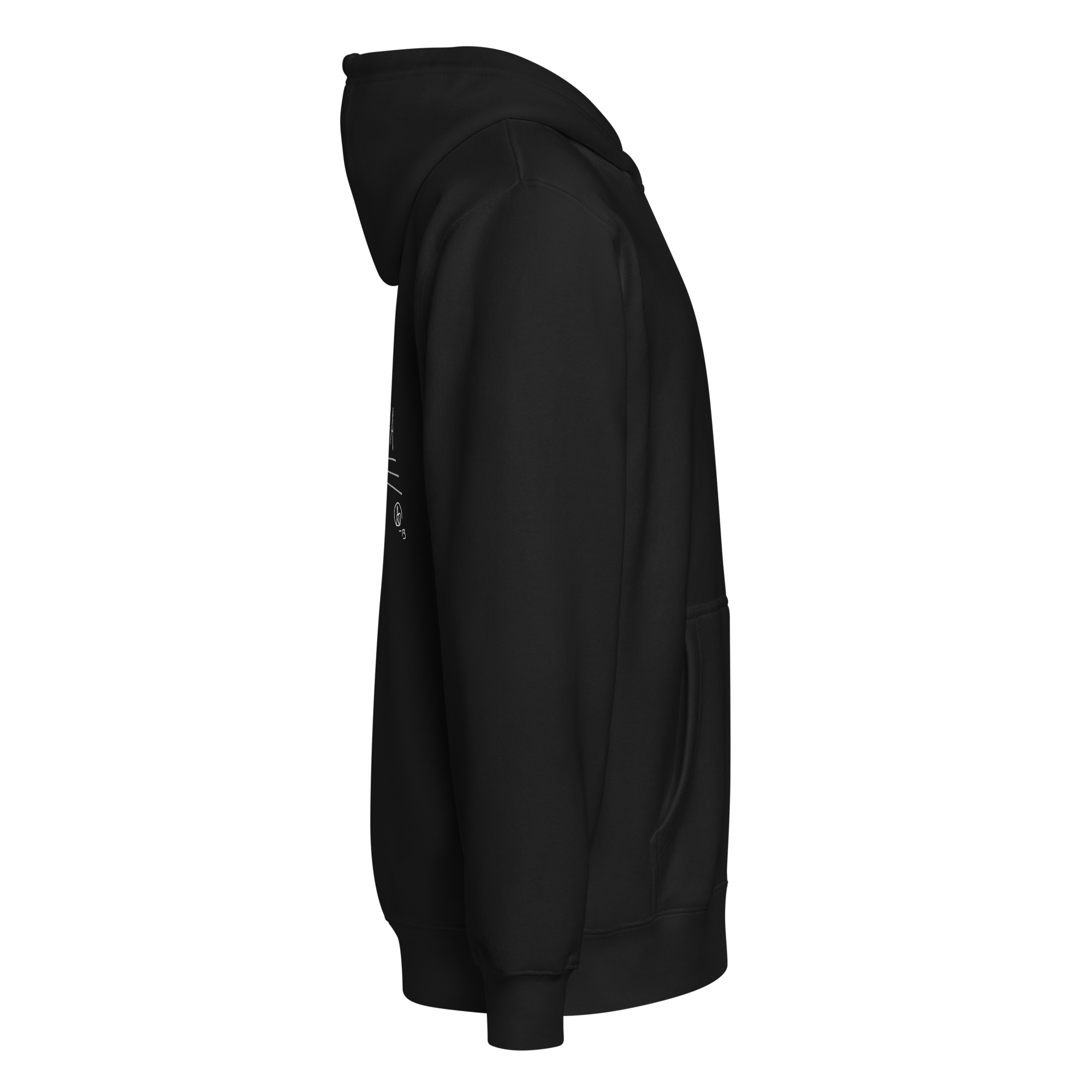 Peace Love Aloha Unisex Zip Hoodie - Dark Colors - Image 3