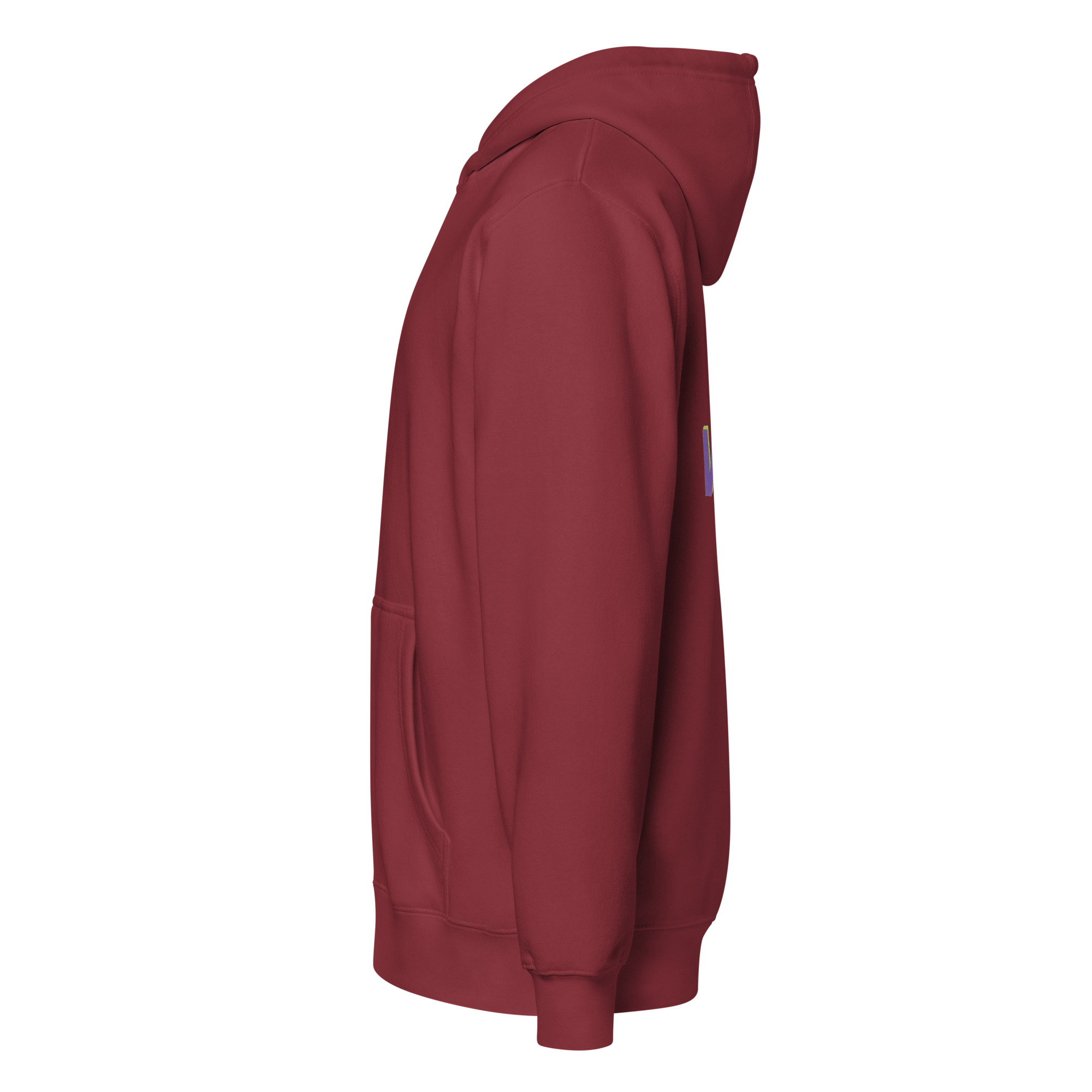 Logo Unisex Zip Hoodie - Dark Colors - Image 13