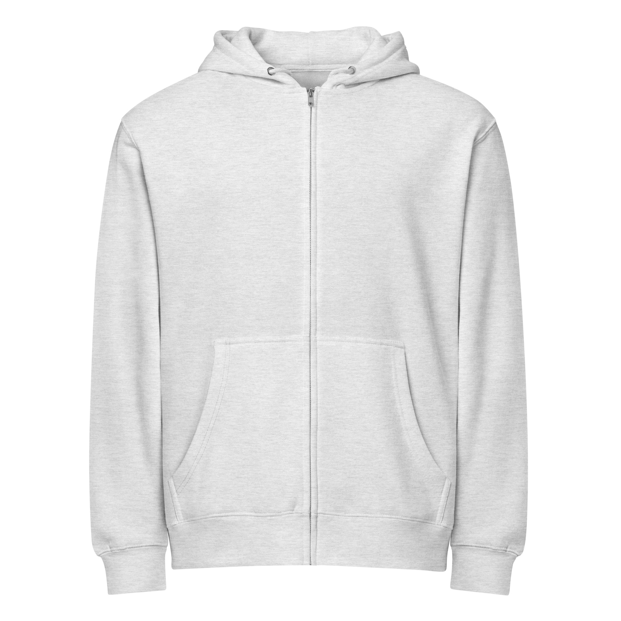 Peace Love Aloha Unisex Zip Hoodie - Light Colors - Image 6