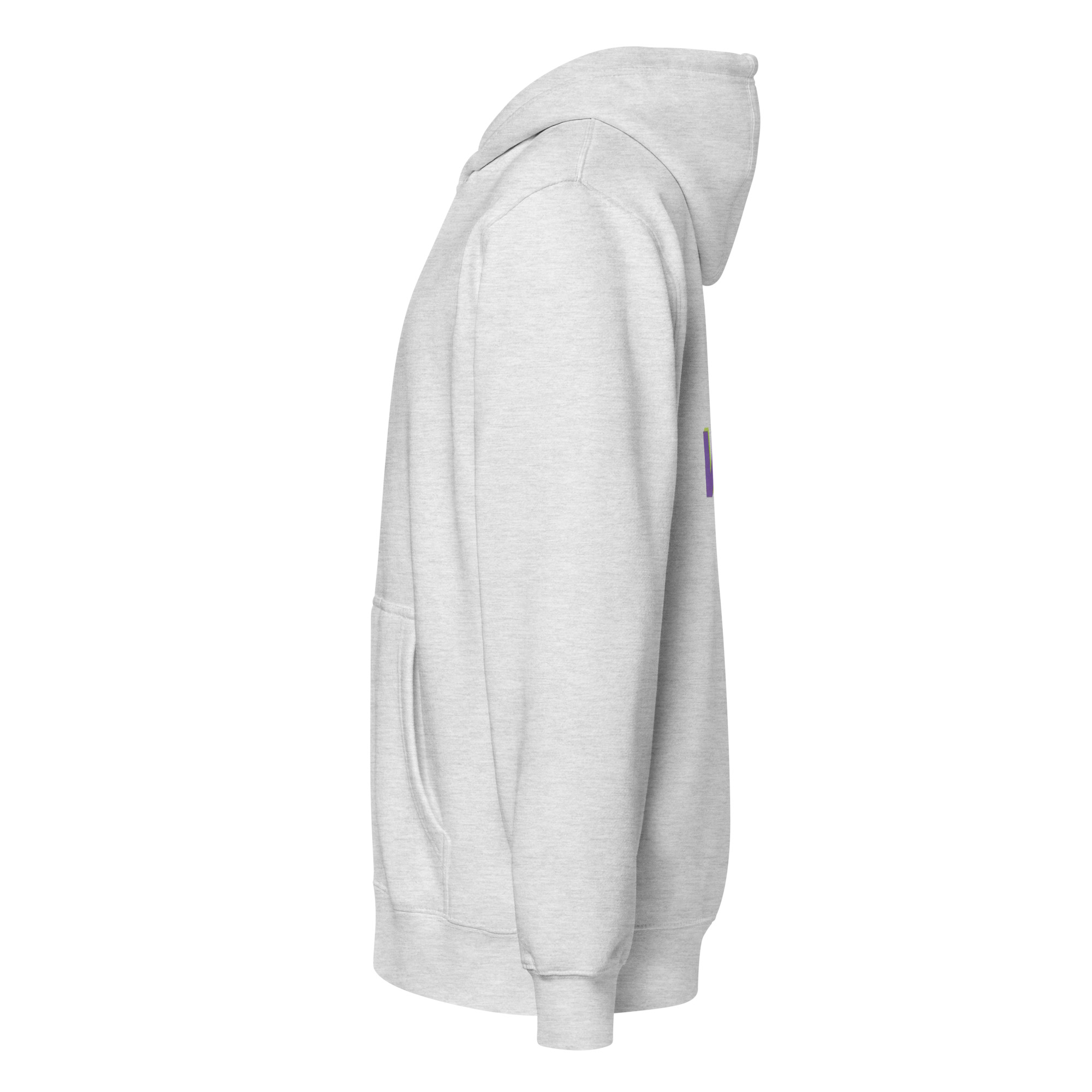 Logo Unisex Zip Hoodie - Light Colors - Image 7