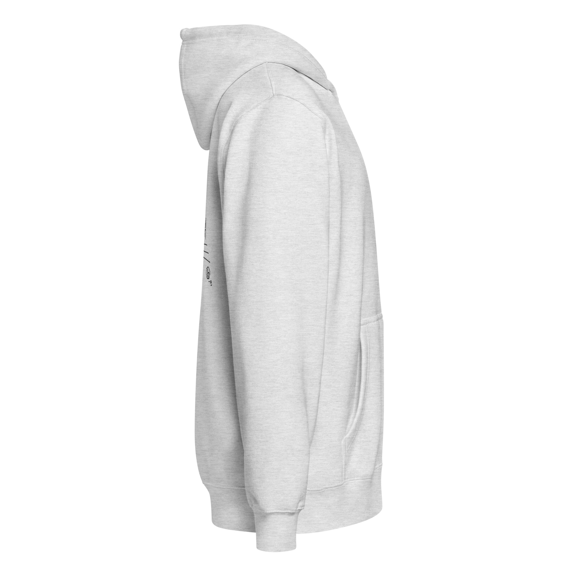 Peace Love Aloha Unisex Zip Hoodie - Light Colors - Image 8
