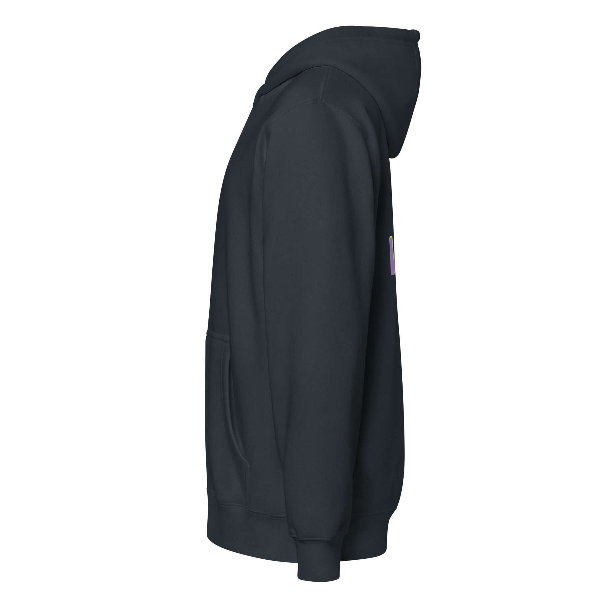 Logo Unisex Zip Hoodie - Dark Colors - Image 10