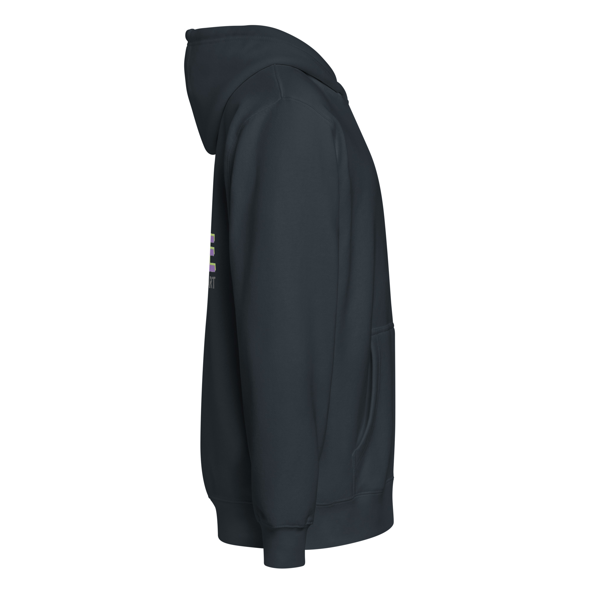 Logo Unisex Zip Hoodie - Dark Colors - Image 11