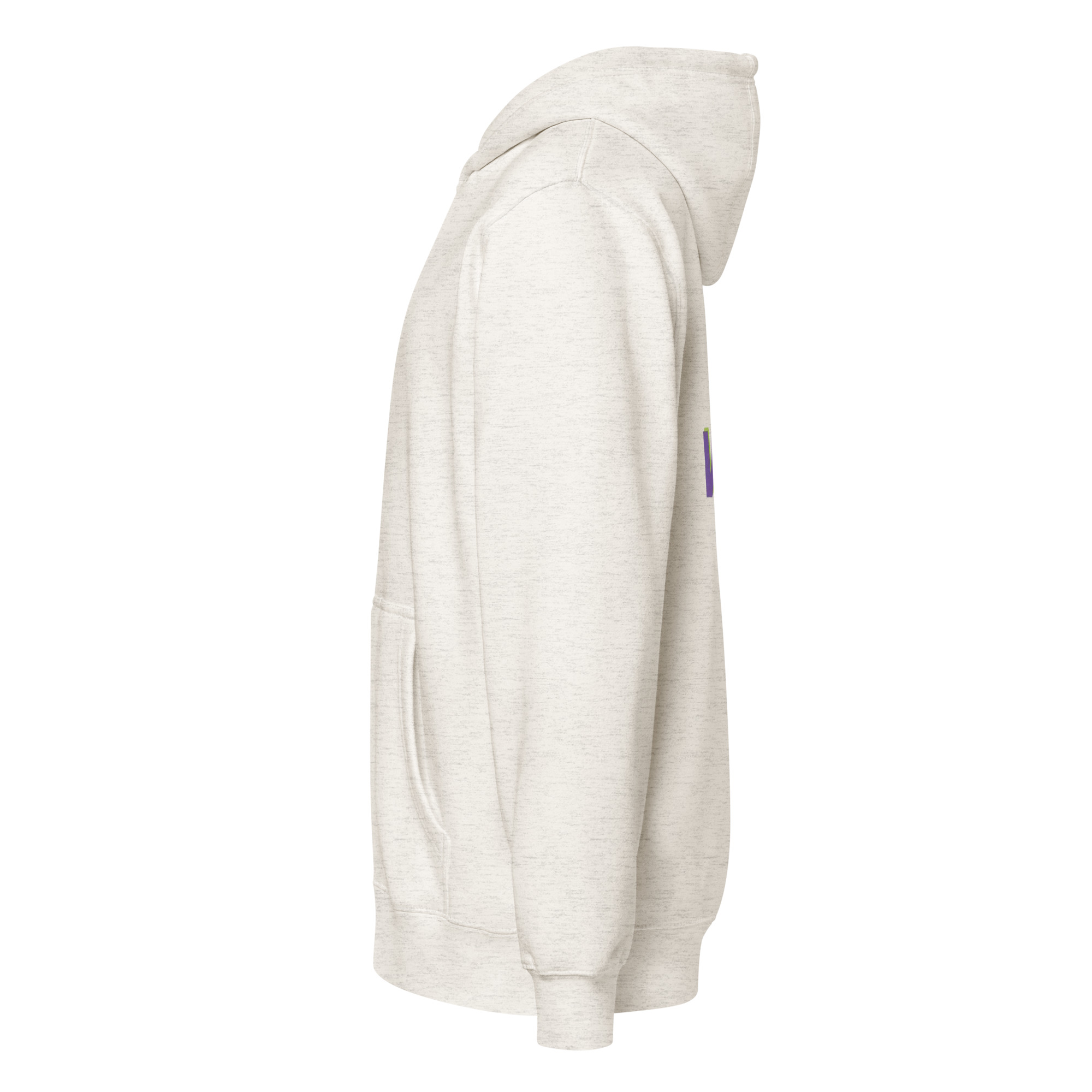 Logo Unisex Zip Hoodie - Light Colors - Image 13