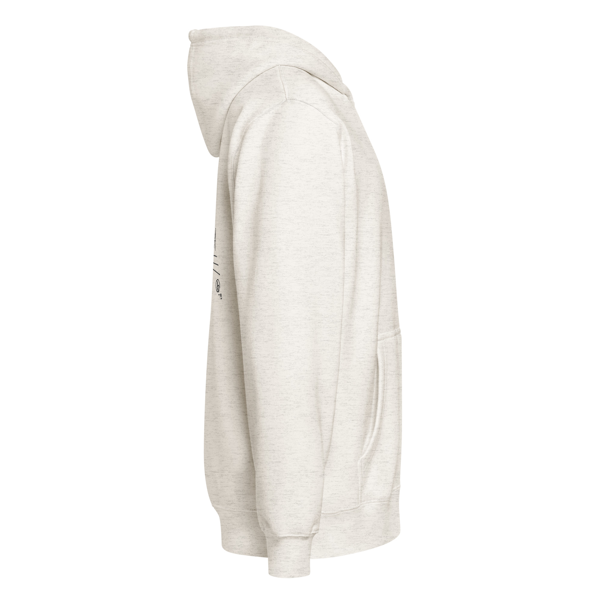 Peace Love Aloha Unisex Zip Hoodie - Light Colors - Image 14