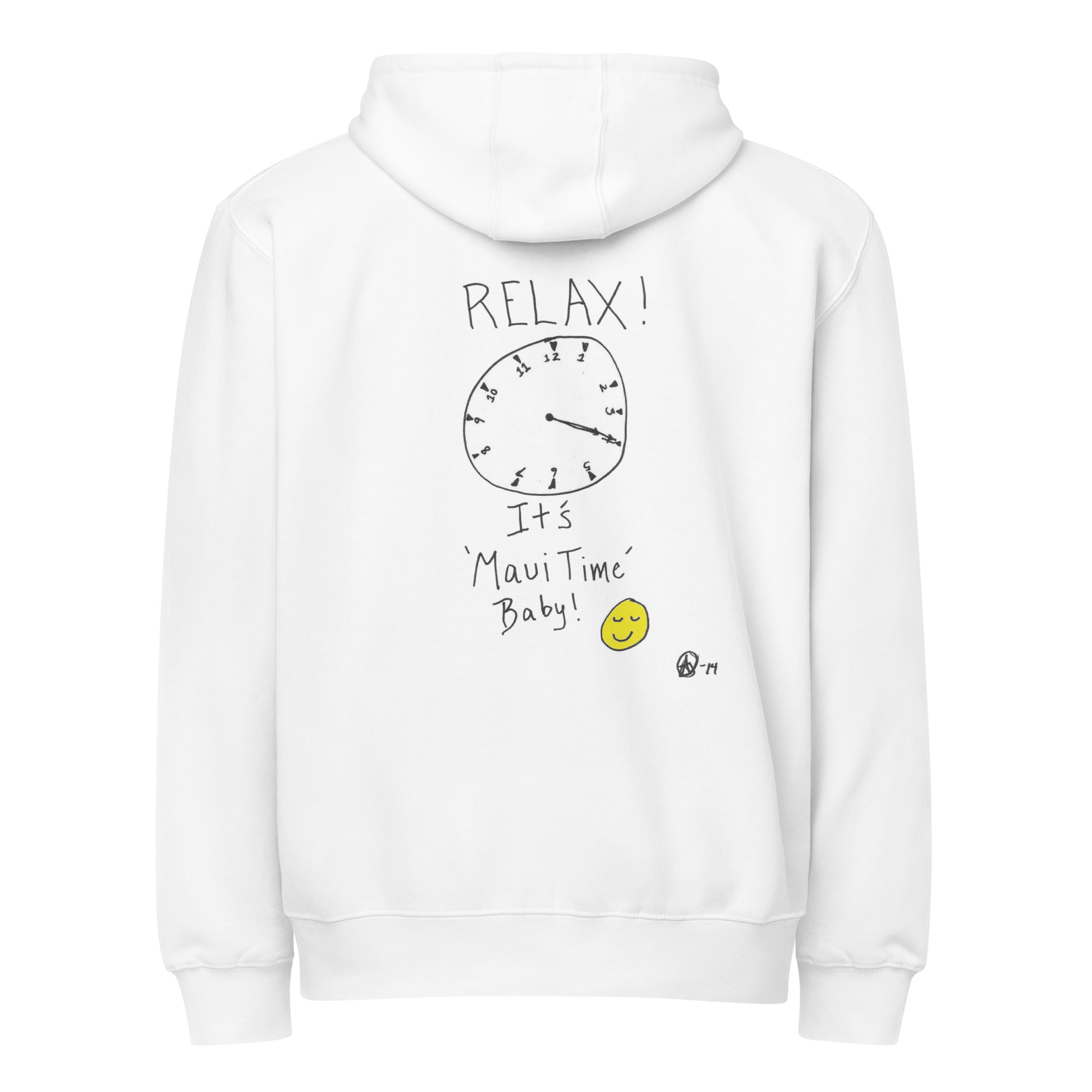 Relax! Unisex Zip Hoodie - Light Colors - Image 34
